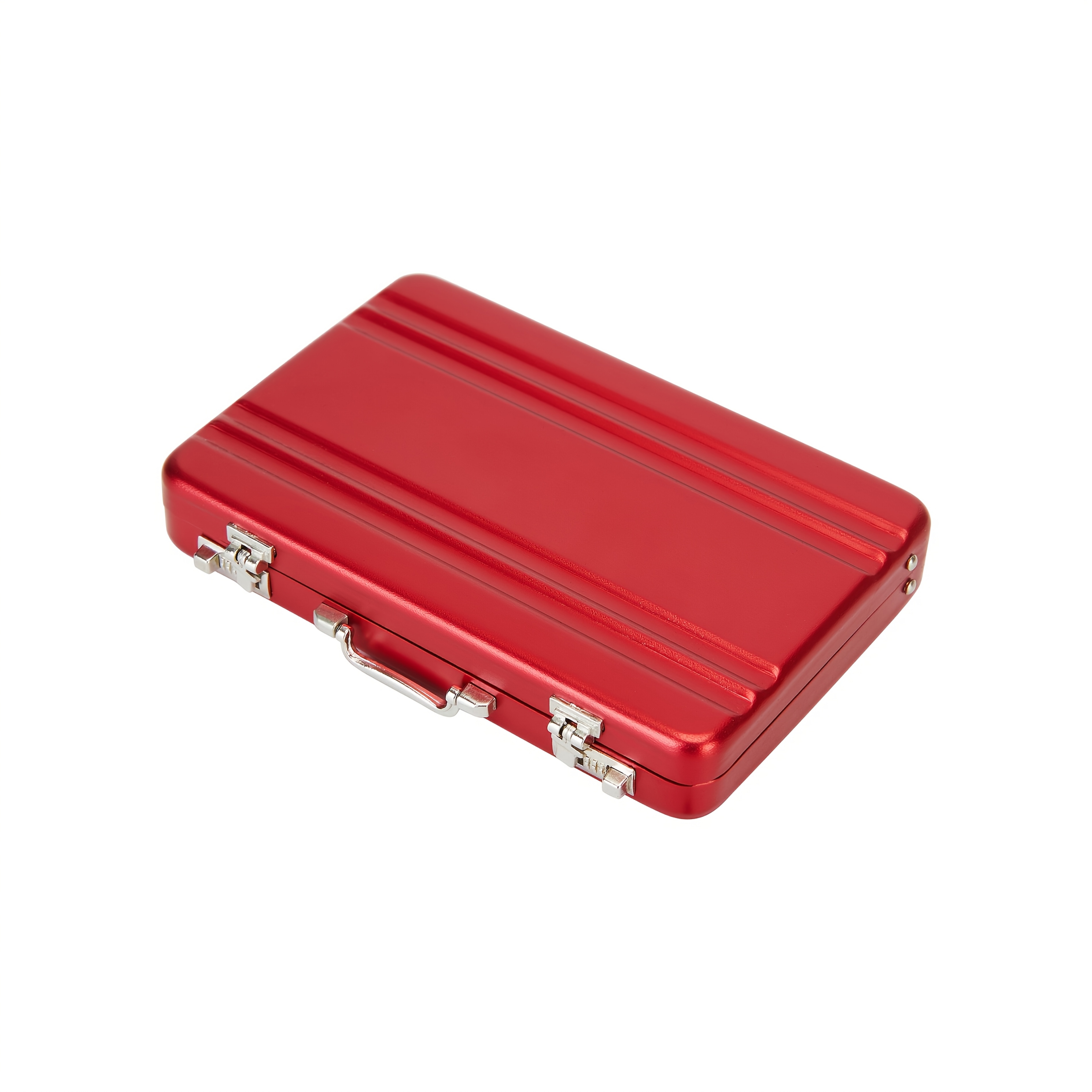TEMU Business Card Holder Password Box Appearance Business Card Case Secure Credit Card Organizer For Travel And Daily Use
