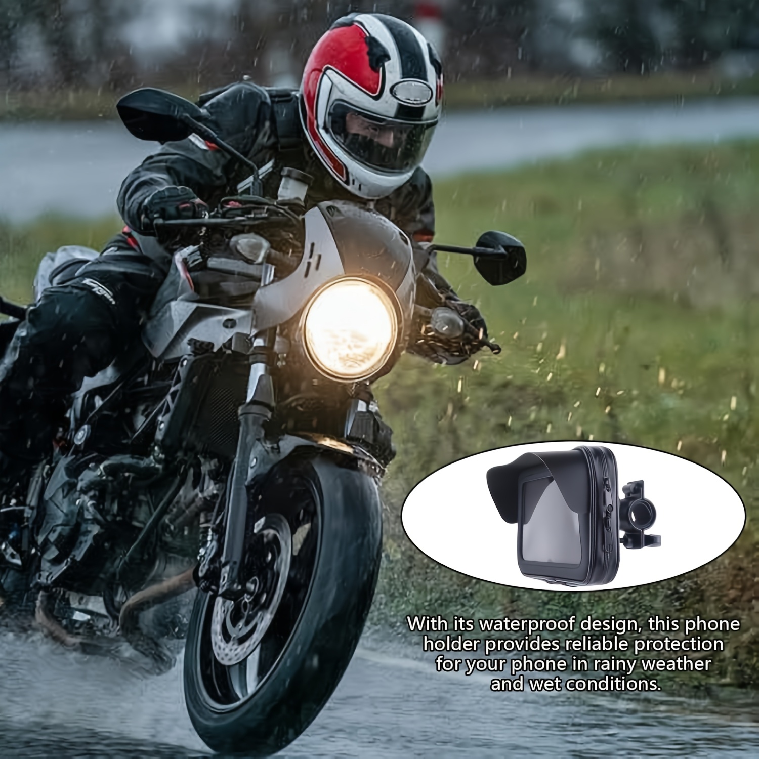 tpteecr high handlebar bag touchscreen sun Temu Italy