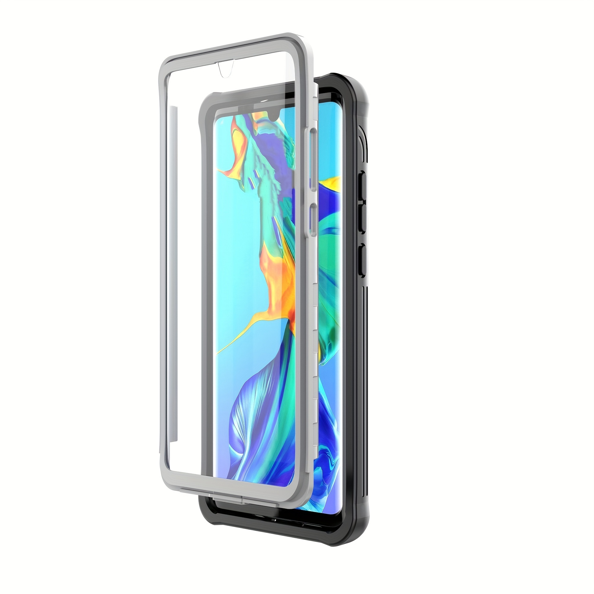 Image of Phone Case - Outdoor Sports Dustproof Anti-fall Scratch Resistant Wear-resistant Built-in Screen Protector Film Professional Shockproof Cell Phone Case For