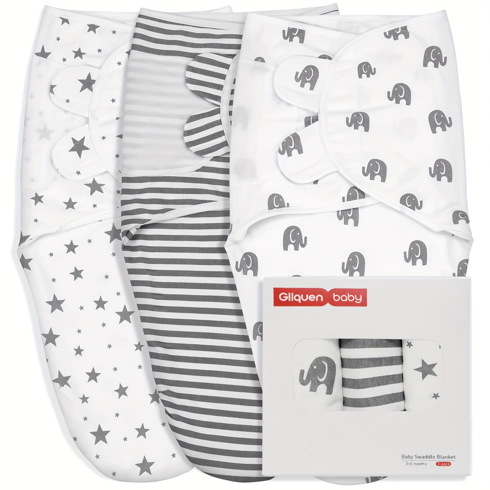 

3-pack 100% Cotton Sleep Sacks