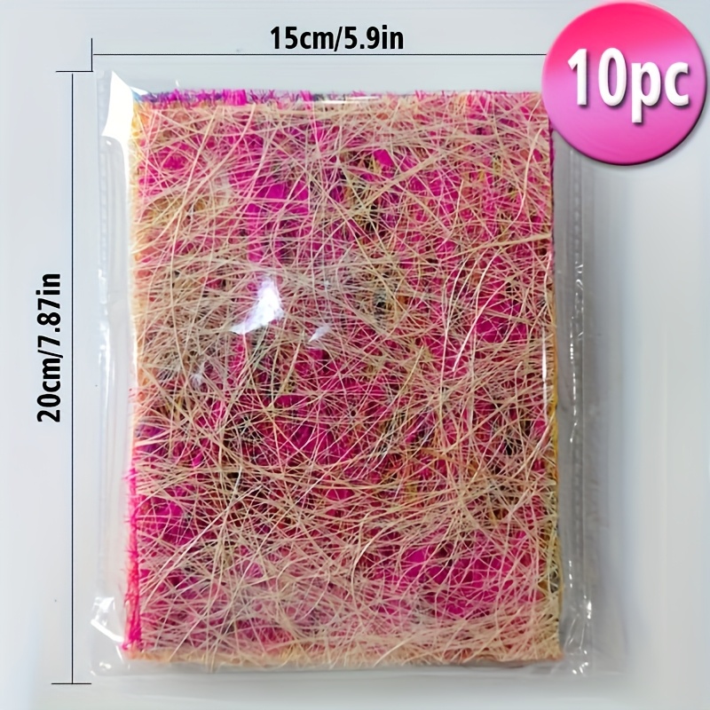 TEMU 10pcs A5 Ten-color Hollow Messy Fiber Paper Paper- Fantasy Theme Handmade Craft Material For Scrapbooking, Mixed , Card Making & Journal