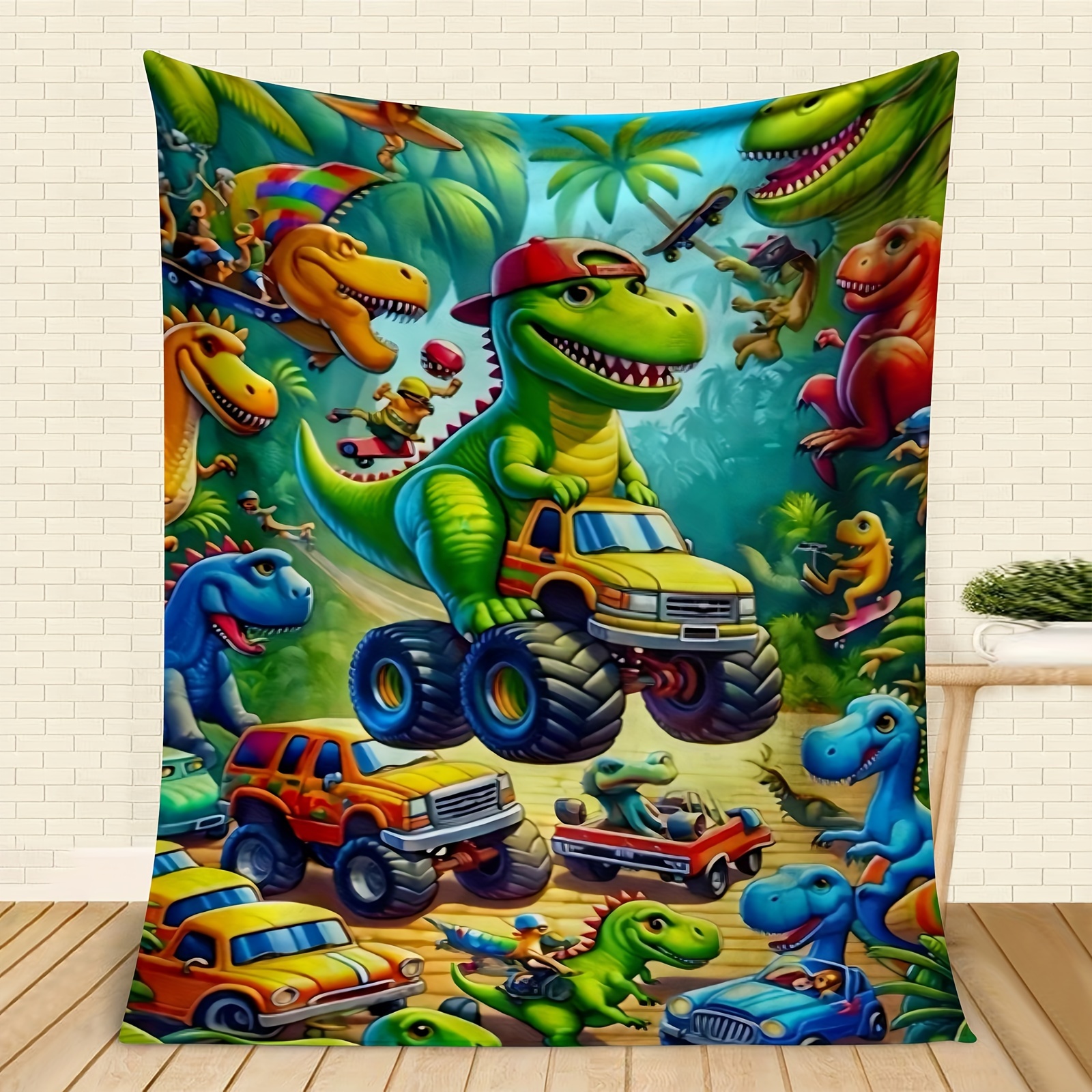 TEMU & Car Blanket - Personalize Photos, For 's Day , & For Bed, Sofa, Camping, - ,