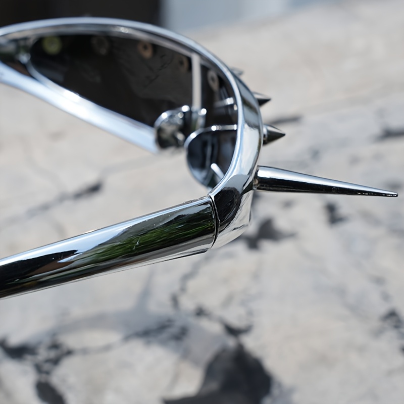 CANKUYZ Cyberpunk Devil Glasses for Halloween & Themed Parties