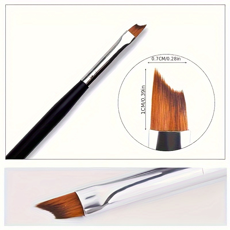 Nail Gradient Brush Set with Liner Brushes for Manicure