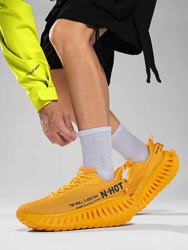 [sneakers] Men'S Low-Top Road Running Shoes | All-Terrain Grip, Breathable Mesh, Non-Slip Sole for Fitness, Slow Running, Hiking, Outdoor, Indoor & Outdoor Use