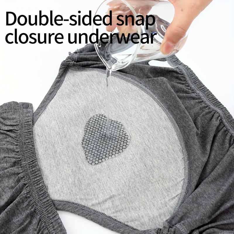 gray adult cloth diapers heavy absorbency reusable in one Temu