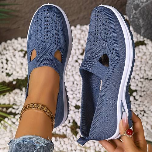 womens english casual shoes low top comfortable daily versatile lightweight flat shoes breathable mesh outdoor mom walking shoes