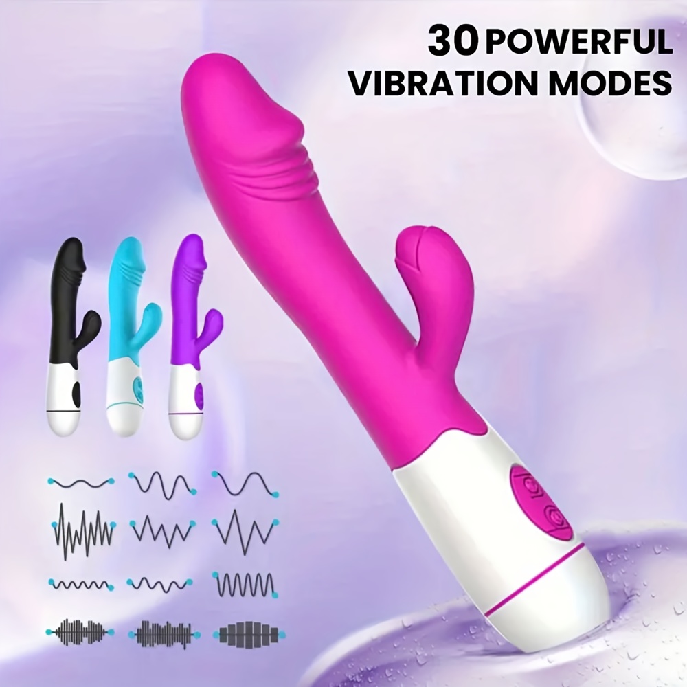 30 Vibration Dual G-Spot Stimulator and Vibrator