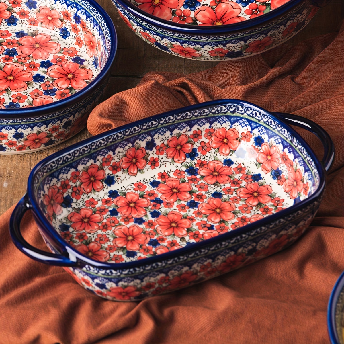 ceramic baking dish sold on Temu United States