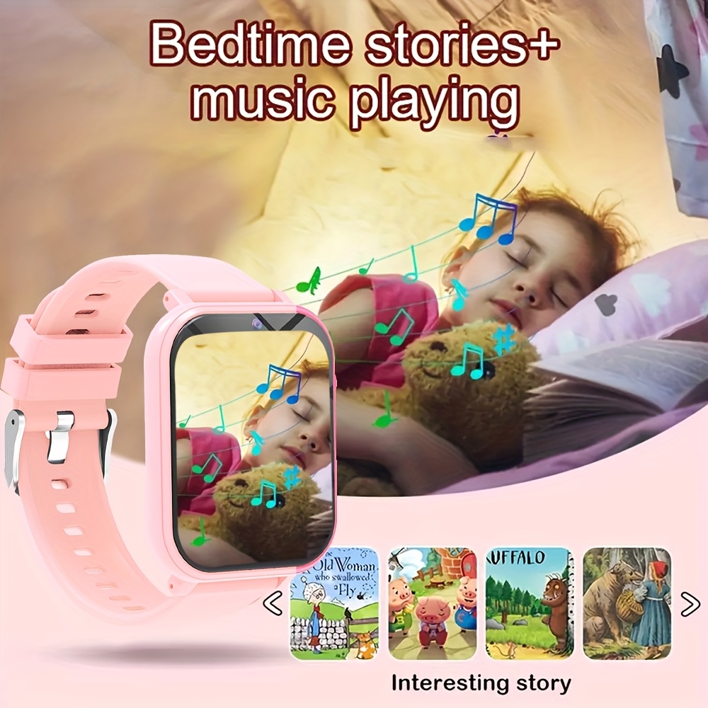 Kids Smart Watch 1.83'' Screen Music LED Camera Alarm Calendar Stopwatch