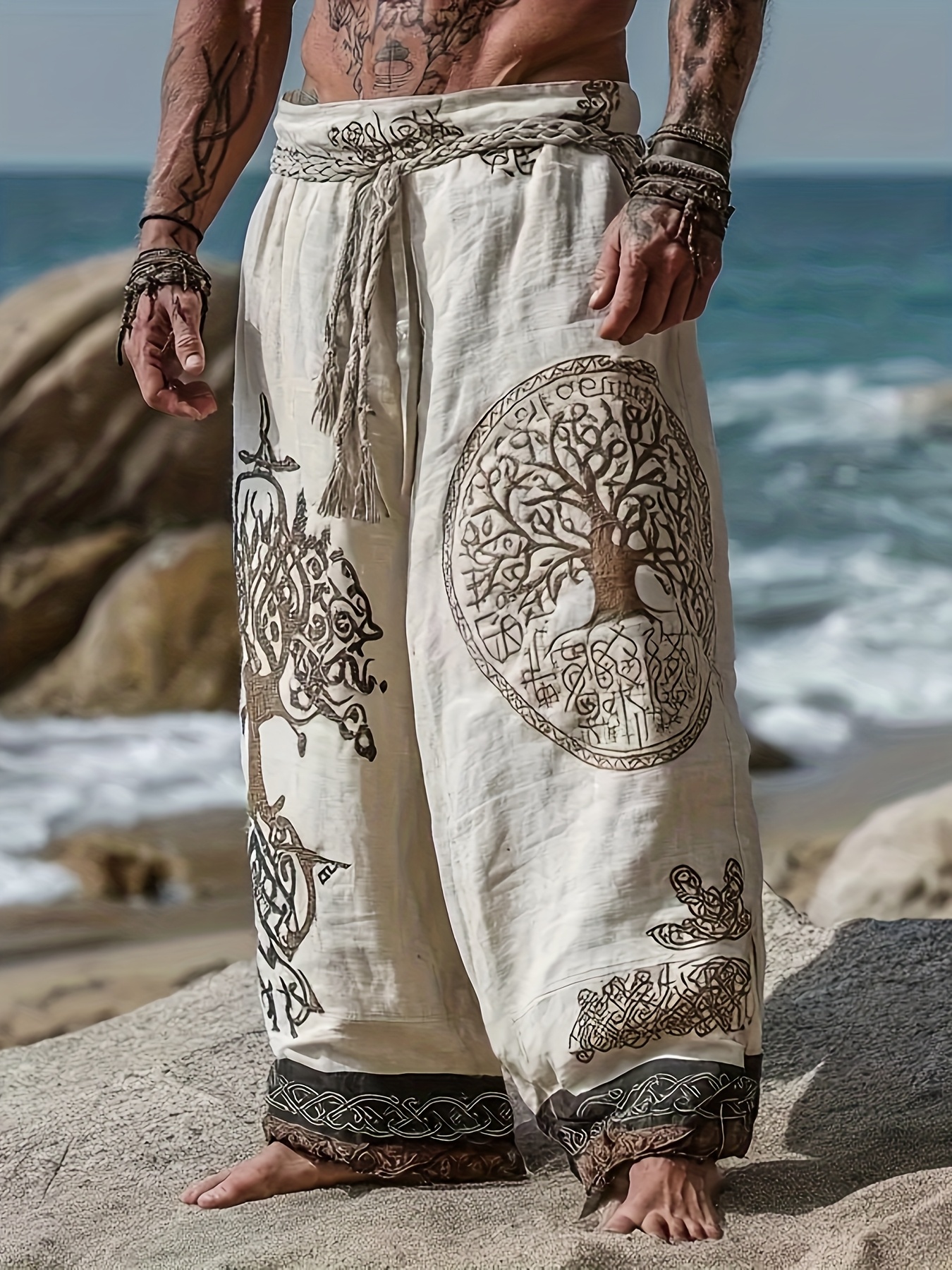 boho men sold on Temu United States