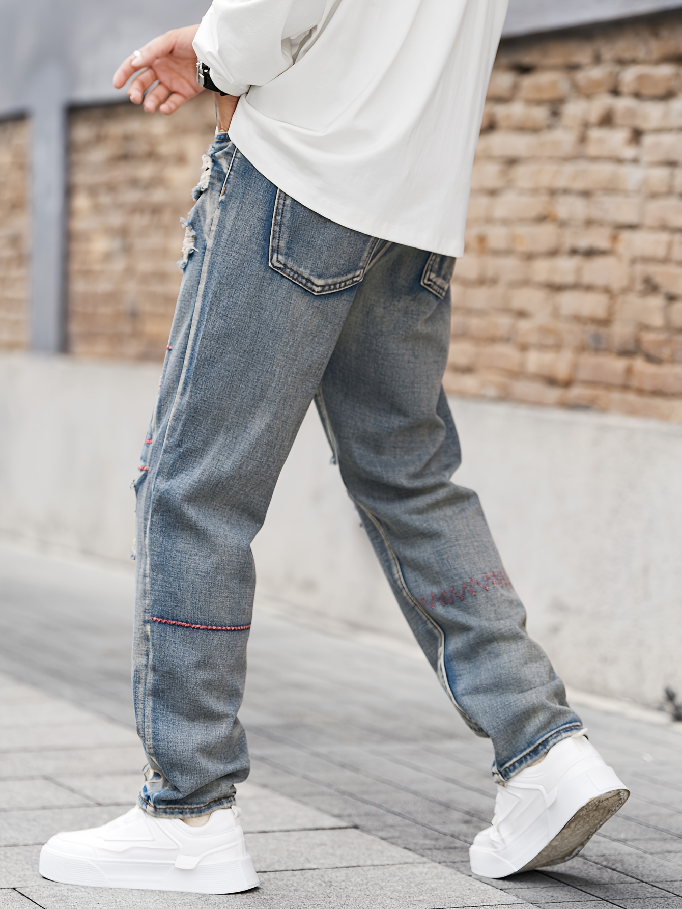 Straight Leg Best Casual Men's Shoes To Wear With Jeans