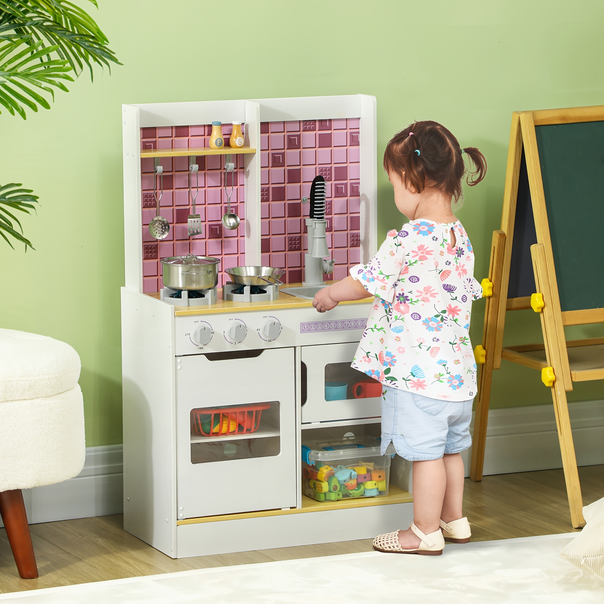その他 MODERN KITCHEN CHILDREN PLAY HOUSE VEVOR Outdoor Wooden Playhouse, Modern Cedar Playhouse for