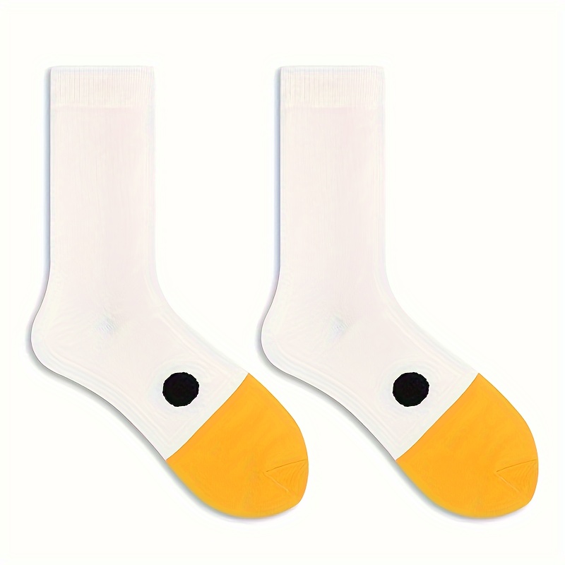 Funny Goose Calf Socks, Comfy & Trendy Thin Knee High Socks, Women's Stockings & Hosiery