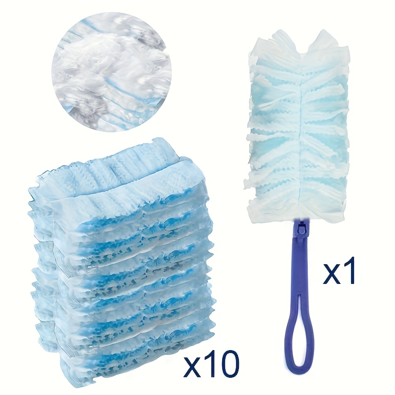 

6/11/21pcs, Of Electrostatic Dust Removal Brush Heads, Of Household Dust Removal Brush Heads, Of Dust Removal Brush Heads For Laundry Rooms, Furniture, Cars, Keyboards, Cleaning Products