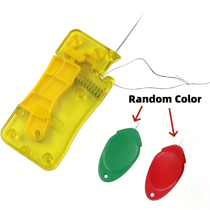 TEMU 3pcs [Enhebrador de Agujas ] Herramienta Automática Rápida y Fácil para Enhebrar | Accesorio DIY Sencillo Opciones de Color (, Verde, ) - Regalo