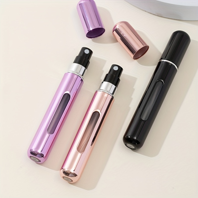 

[customer ] 3pcs 8ml Portable Perfume Atomizer Spray Bottles - Refillable, Leakproof Travel Size For