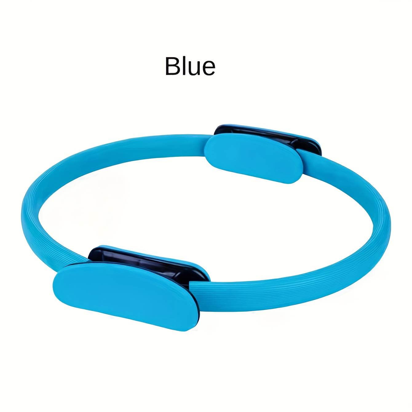TEMU Fitness Ring Yoga Pilates Single Color Elastic Training Ring - Home Resistance Stretching Equipment - Ring - Strength Training Yoga Equipment, [