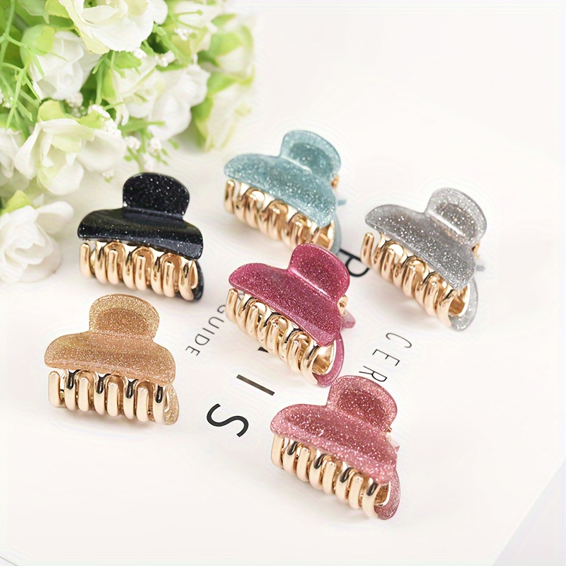 

Elegant Acrylic Hair Clips: A Single, Stylish, And Simple Hair Accessory For Women