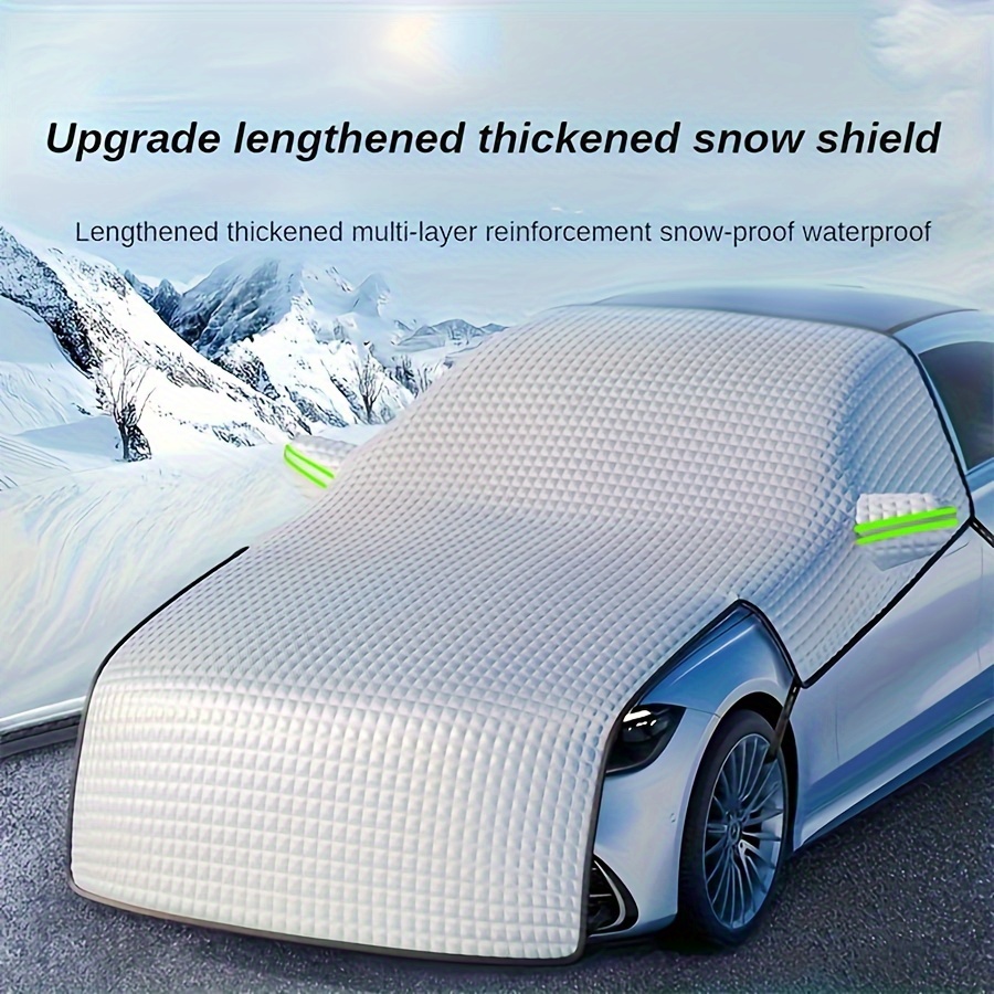 

Couverture de Neige pour Voiture, Couverture de Neige pour Pare-brise , Couverture Anti-gel et Anti-neige, Pare-soleil et Couverture de Neige Épaissie et pour l'Hiver