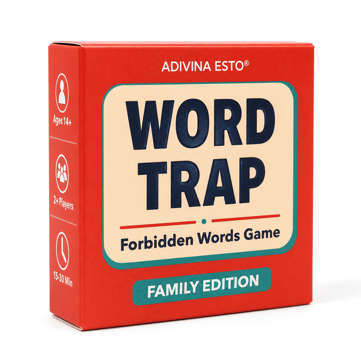 TEMU Forbidden Words Card Game, Fast- Guessing Party Game 2  Players, 15-, , Travel, Halloween, Thanksgiving, Christmas And New Year Holiday Gift,