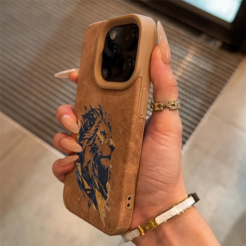 TEMU Phone Case: Pattern Case - High-quality Matte Luxury Shockproof Phone Cover For Iphone 17/16/15/14/13/12/ Pro , Perfect Gift For