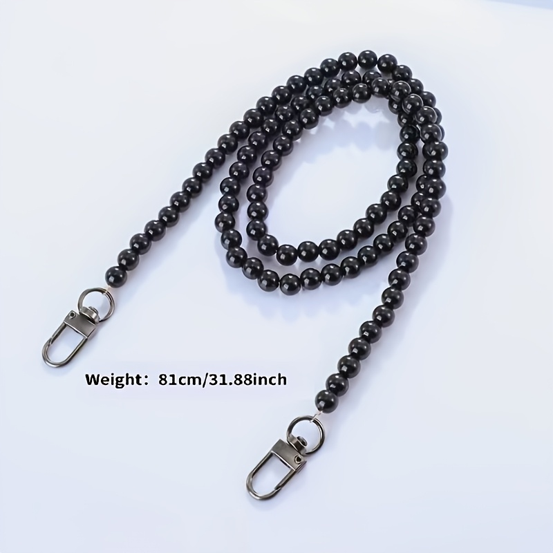 TEMU 1pc Correa de Cadena de Perlas Sintéticas, Correa para Bolso, Correa de , Accesorio para Bolso, Adiciones de Correa de Bolso al Por Mayor,