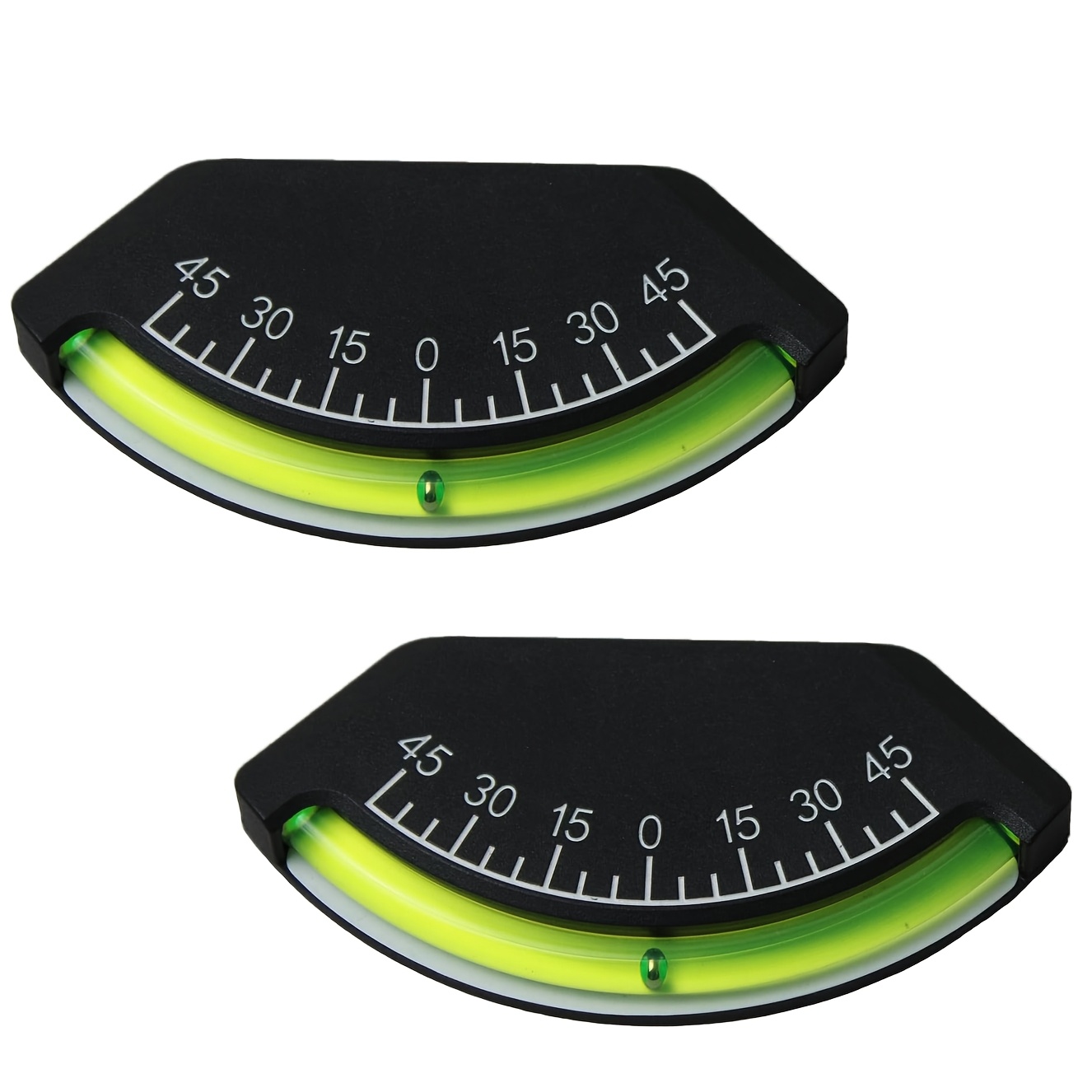 TEMU 2pcs Inclinometer - Level Gauge For Off-road Vehicle, , Truck, Rv, , Trailer, Or Boat-