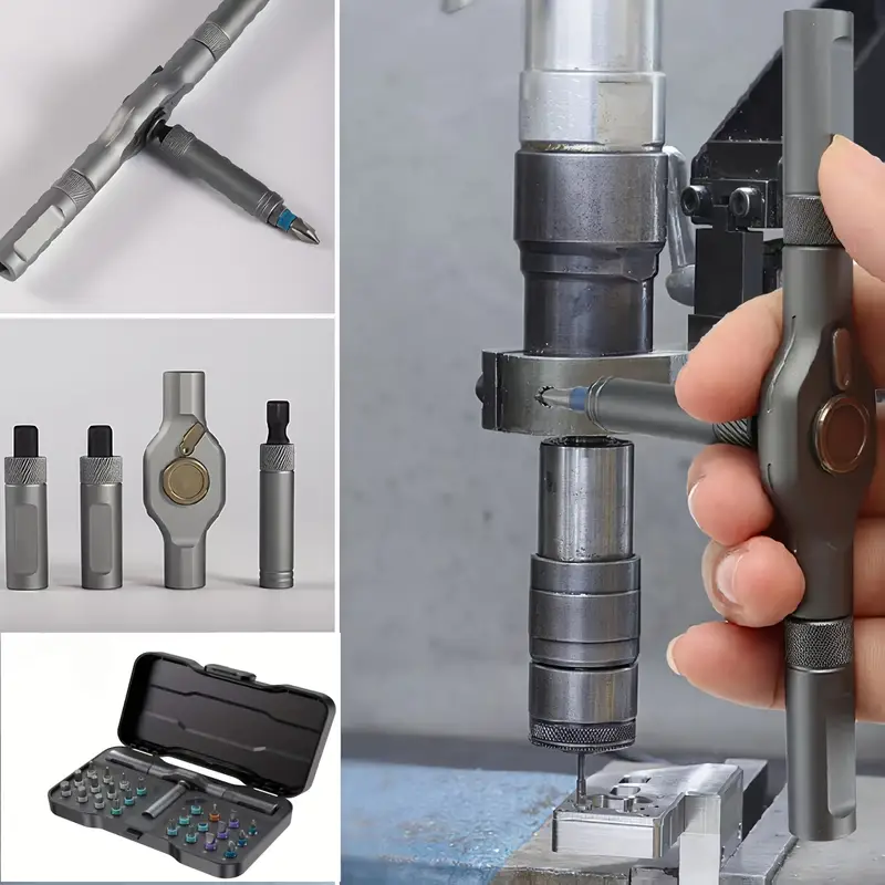 25-in-1 dual magnetic ratcheting screwdriver set change handle - crv steel, durable case for professional electronics repair tool kit suitable mobile phone watch car technicians s compact precision , screwdriver set magnetic, precision screw driver set, screwdriver bits, screwdriver all in one, electronic screwdriver set, tools, sturdy construction, bits, gadget s Product details 1