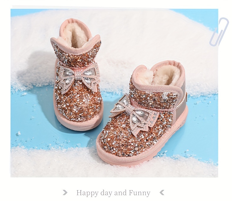 girls' boots new winter children's thickened Temu Saudi Arabia