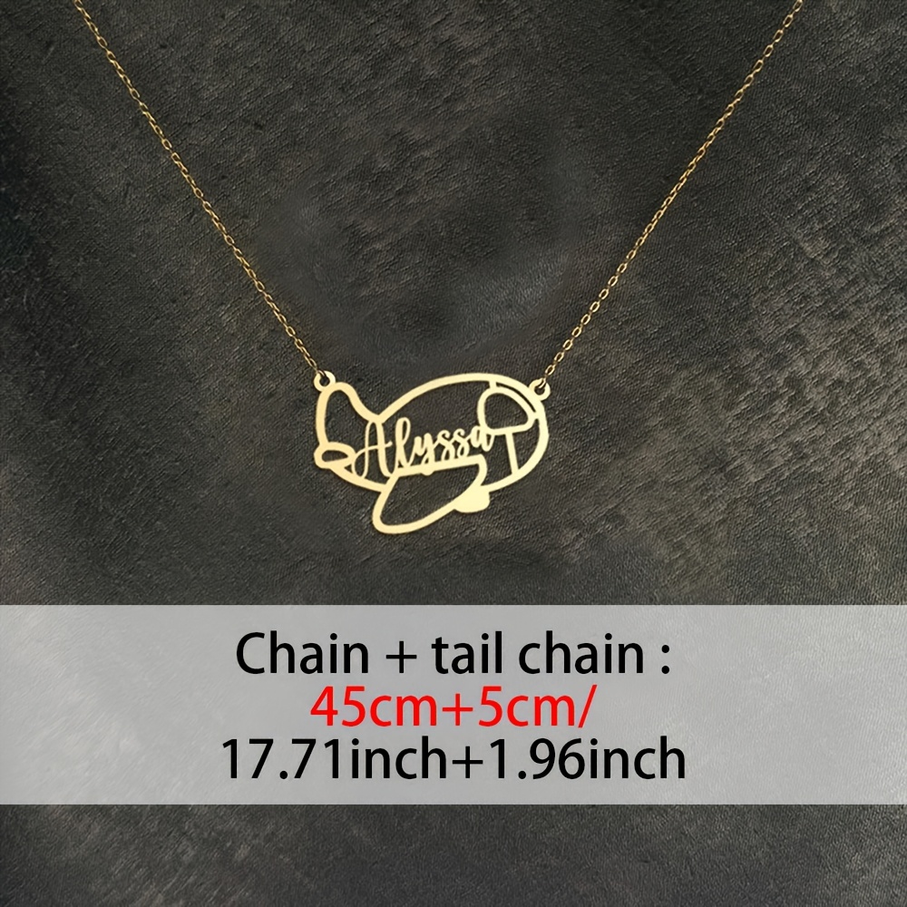 Personalized Lucky Number Necklace, 18K Gold Plated