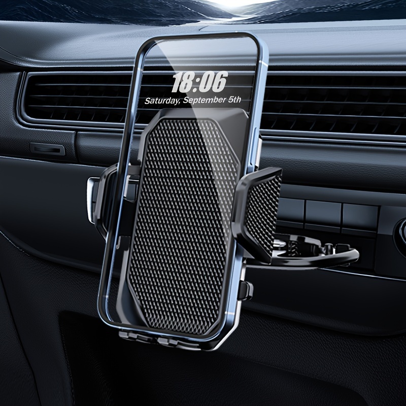 

New Upgraded Car Mobile Phone Holder Suitable For Cd Player Slot, Universal Cd Slot Mobile Phone Holder, Compatible With 4.7-7 Inch Smartphones