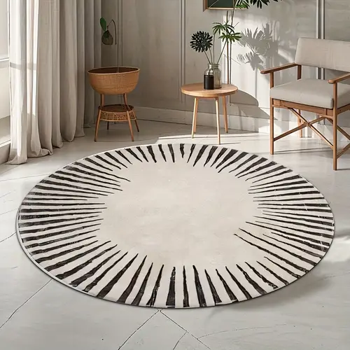 round rug sold on Temu United States
