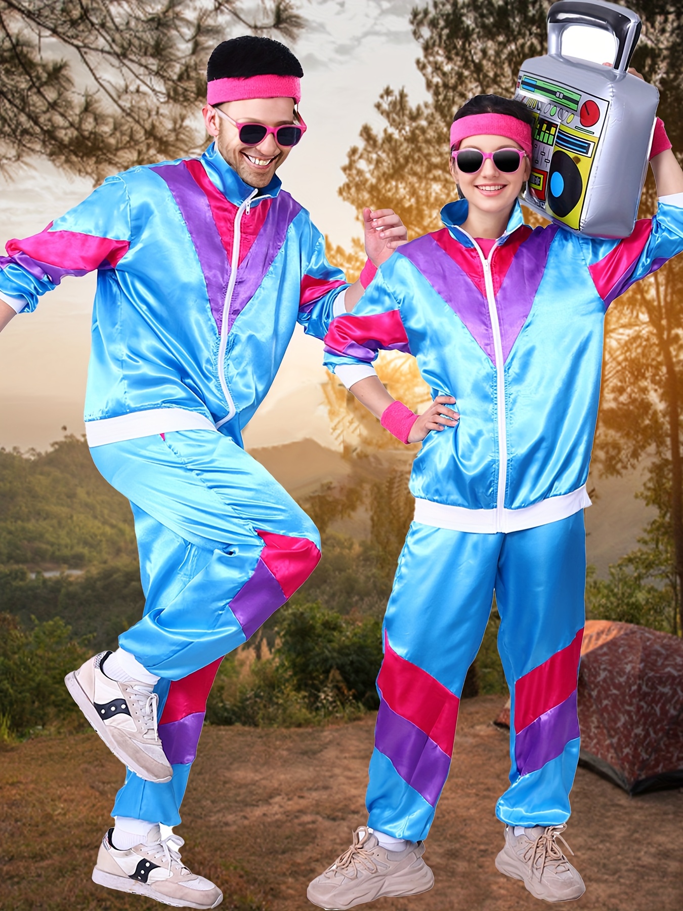 80s shell suit costume 80s fancy mens womens costumes Temu Hungary