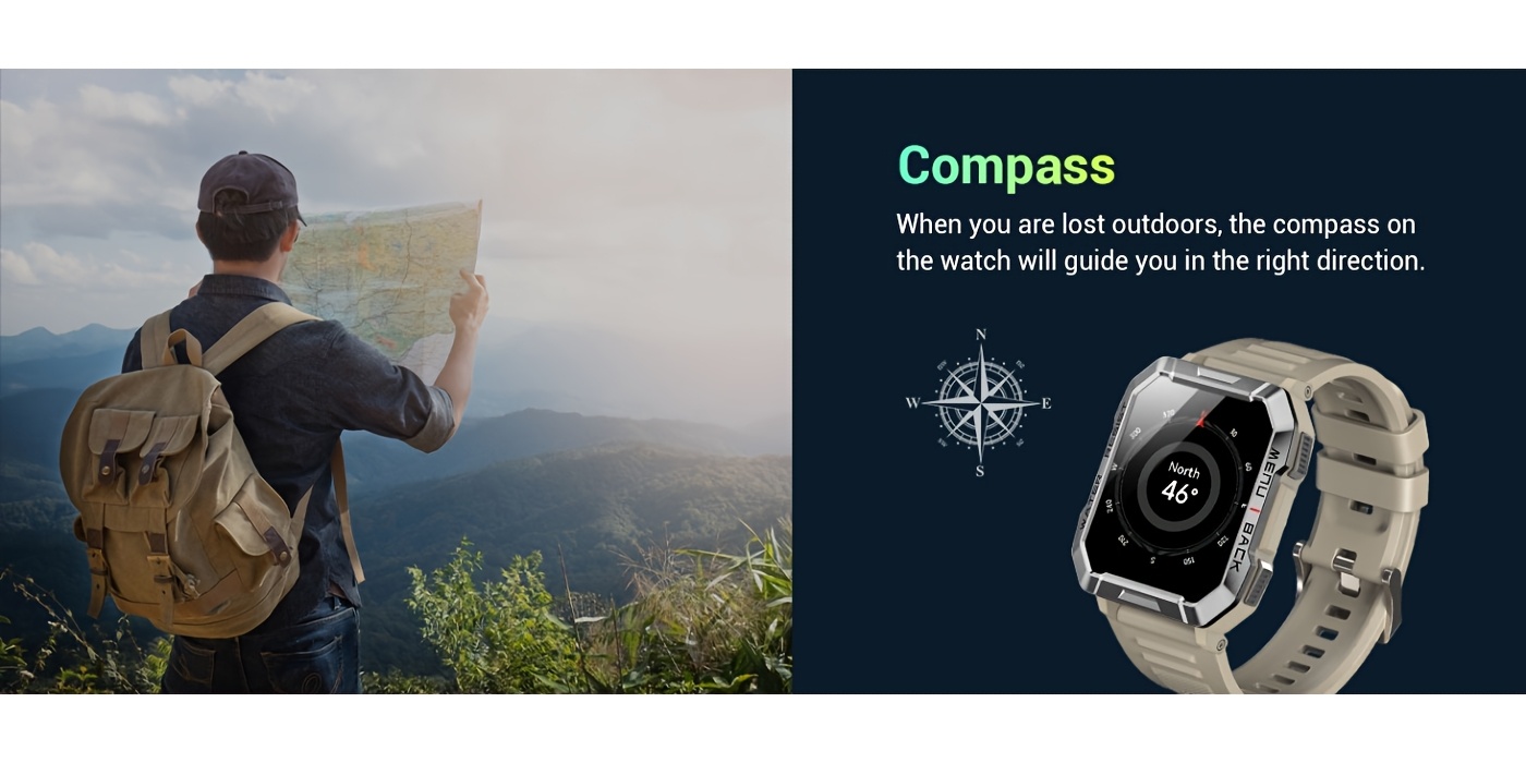 Montre intelligente pour homme avec suivi de la qualité du sommeil nocturne, batterie 900mAh, appels sans fil, chronomètre et minuterie, torche et boussole intégrées, écran HD 2.01 pouces, suivi du cycle menstruel féminin, calculateur de dépense calorique, plus de 100 modes sportifs, suivi d'activité physique, deux s interchangeables, cadeau idéal pour la famille.