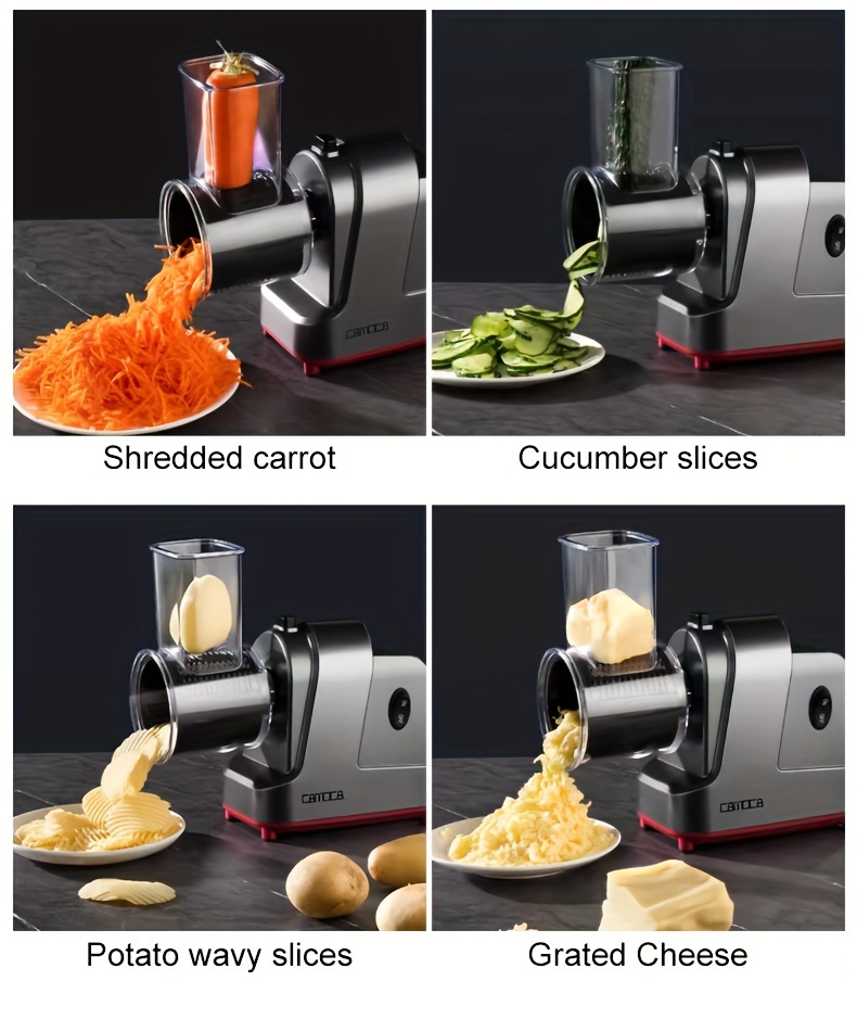 1pc electric food processor metal kitchen vegetable slicer european   vegetable cutter kitchen supplies details 2