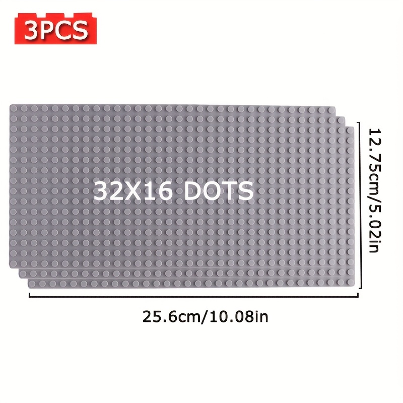 3pcs Set Building Block Base 32 16 Hole Classic Character Bricks Brick Base