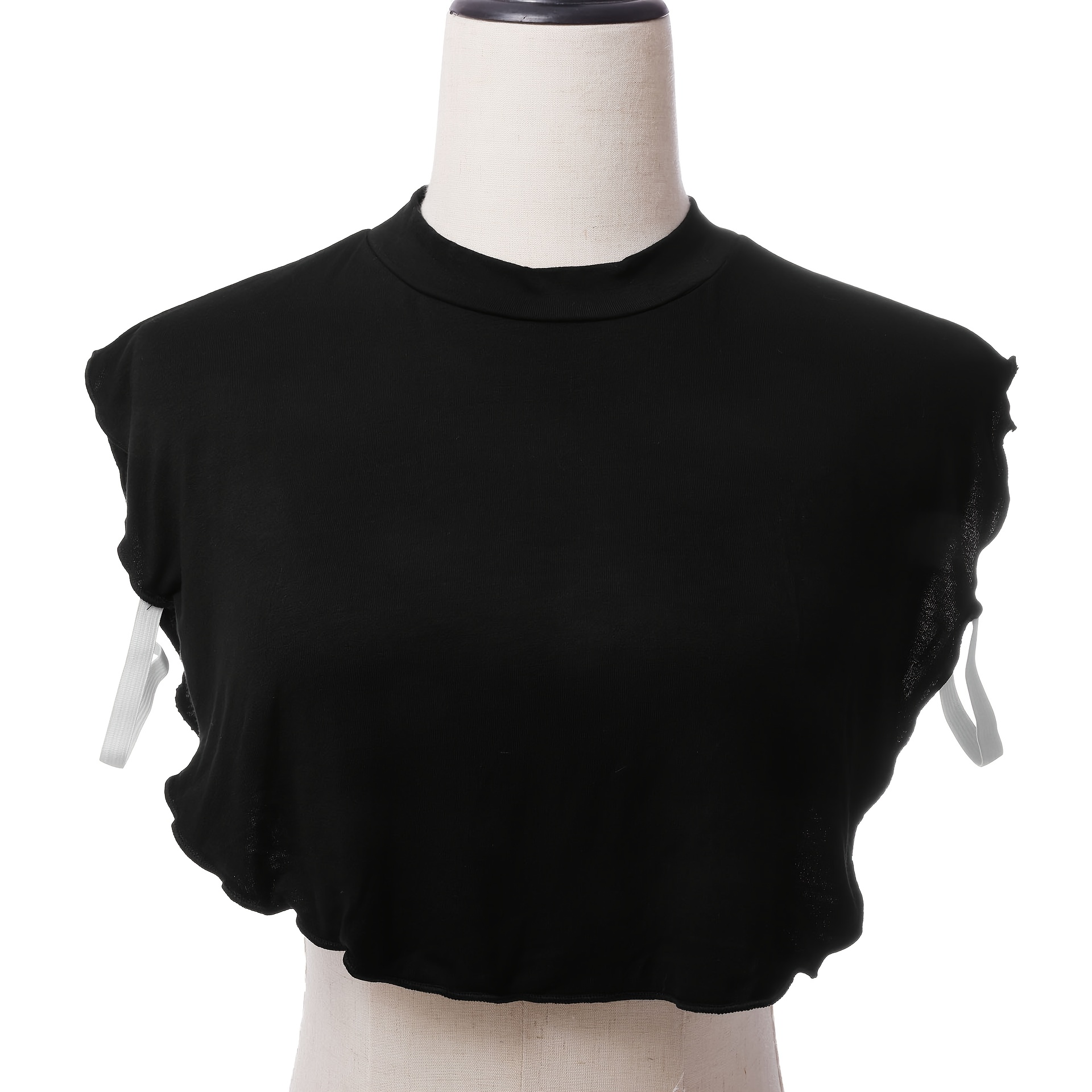 Image of Fake Collar Scarf Modal Solid Shirt Cover Women's Pure Neck Protection Warm Scarf Collar