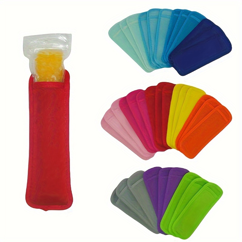 

A Set Of 36 Summer Outdoor Party Sleeves In 12 Stylish Colors, Simple Neoprene Material, To Prevent Hands From Freezing And From Melting, Reusable.