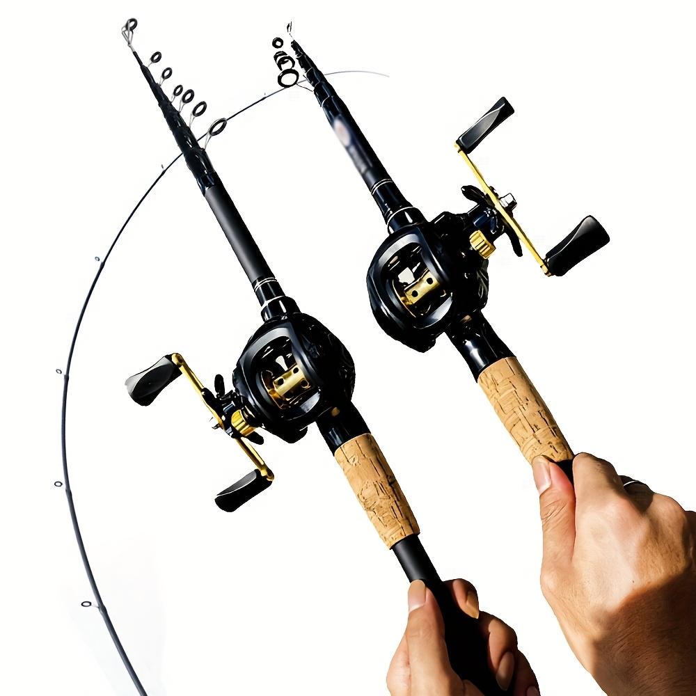 baitcasting reels for short fishing rods fishing rod reel line combo 210 240 telescopic carbon fiber