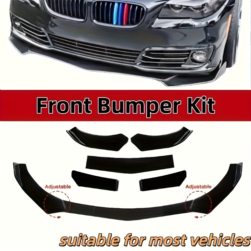 TEMU Tail Wing Exterior Body Kit|rear |universal Front Bumper Lip Kit|rear Diffuser|sedan Rear Trunk Lid Wing|car |car Modification Tail