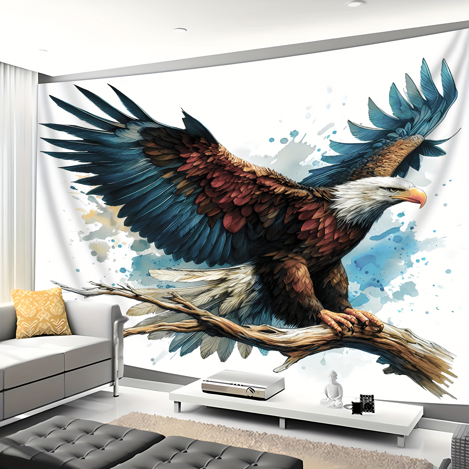 

Eagle - , - Polyester For & Bedroom Decor, No Needed, Horizontal Orientation, Use