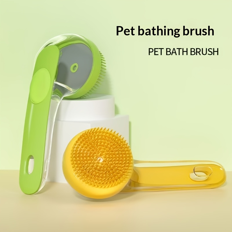Pet Bath Brush for Easy Foaming, Suitable for Cats and Dogs