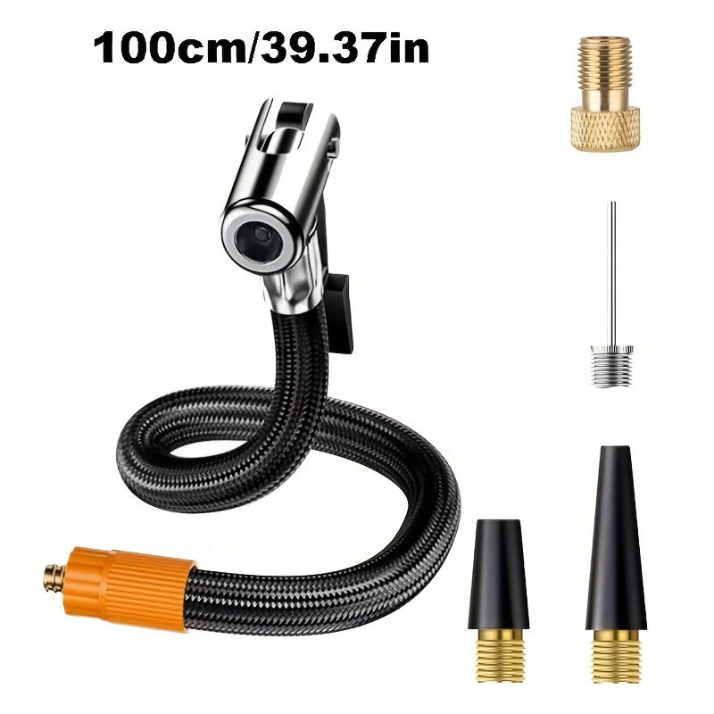 Kit Adaptateur Universel Avec Tuyau Flexible – Gonflez Ballons, Pneus De Vélo Et Tout Le Reste !
