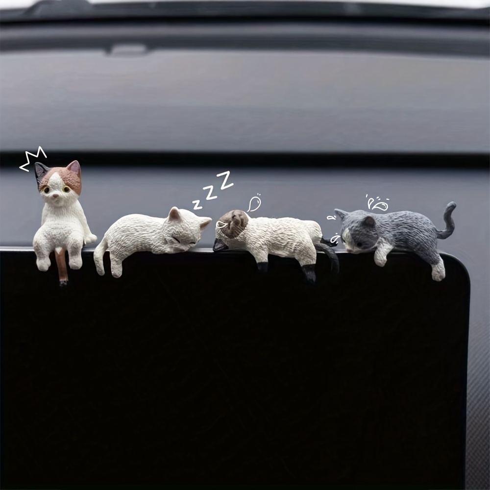 

4pcs Resin Control Screen Small Ornament, Suitable For Control Display Decoration Ornament, Rearview Mirror Ornament