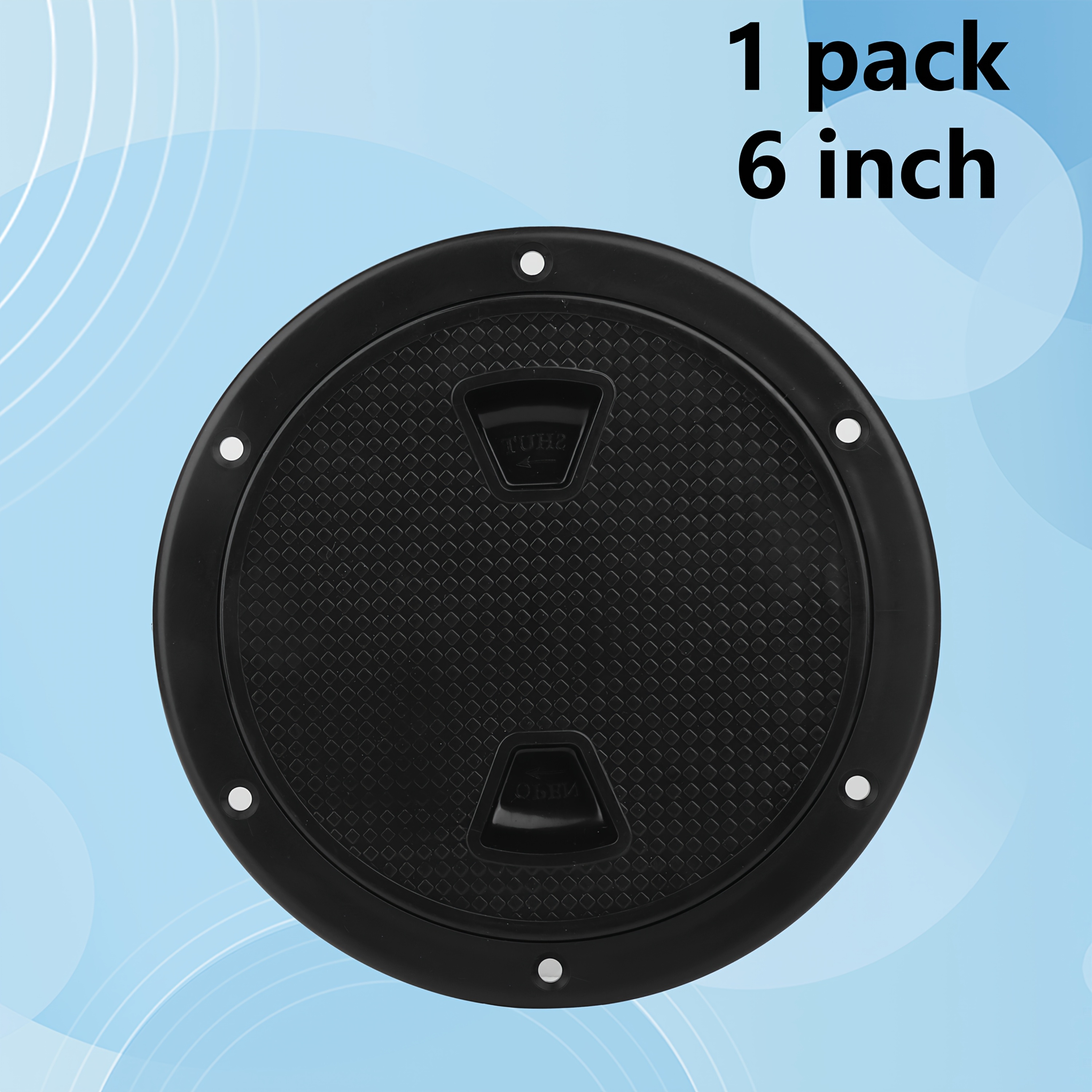 Marine 4'' 6'' 8'' Boat Round Non Slip Inspection Hatch With