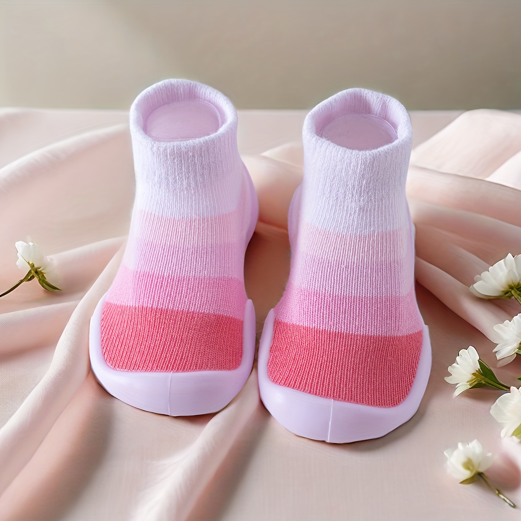 Adorable Cartoon Animal Face Toddler Walking Shoes - Breathable, Non-Slip Sock Shoes for Baby Girls & Boys, Perfect for First Steps, All-Season Comfort, Toddler Shoes