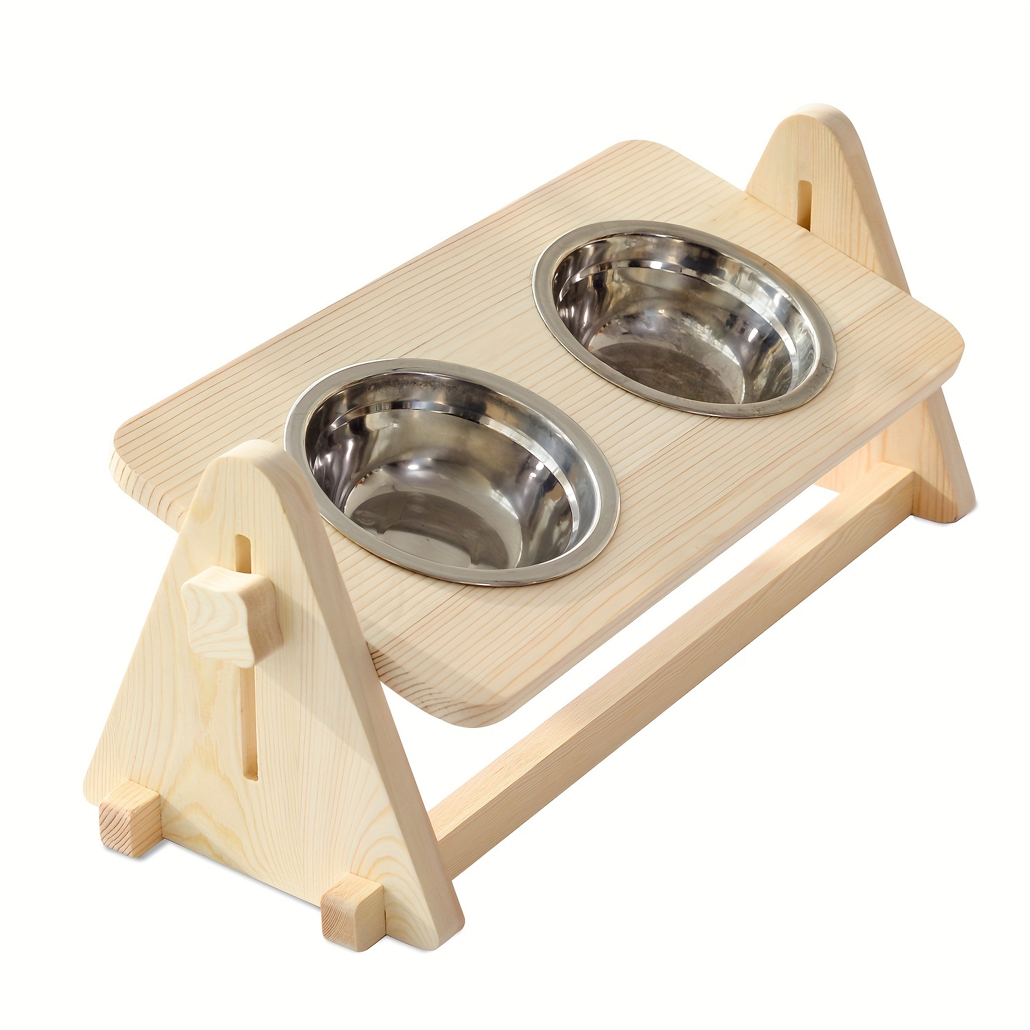 Fancy dog hotsell bowls with stand