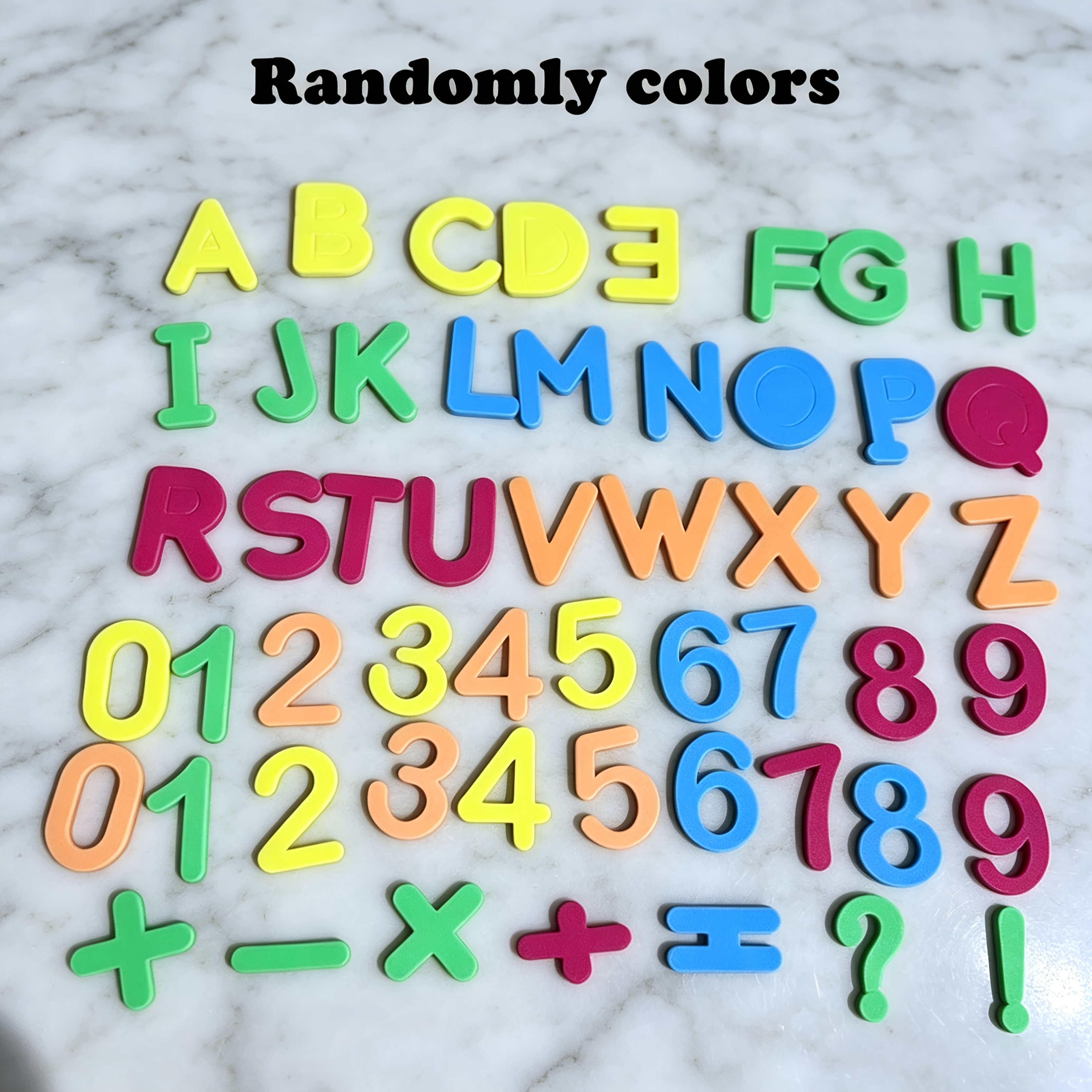 TEMU Magnétiques de réfrigérateur avec les chiffres et l'alphabet anglais, jouets éducatifs pour enfants - pour l'apprentissage de la grammaire ! /