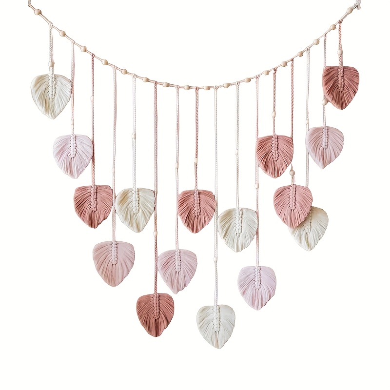 1pc Tassel Wall Hanging Decor, Bohemian Style Hanging Ornament, Living Room Bedroom Decoration